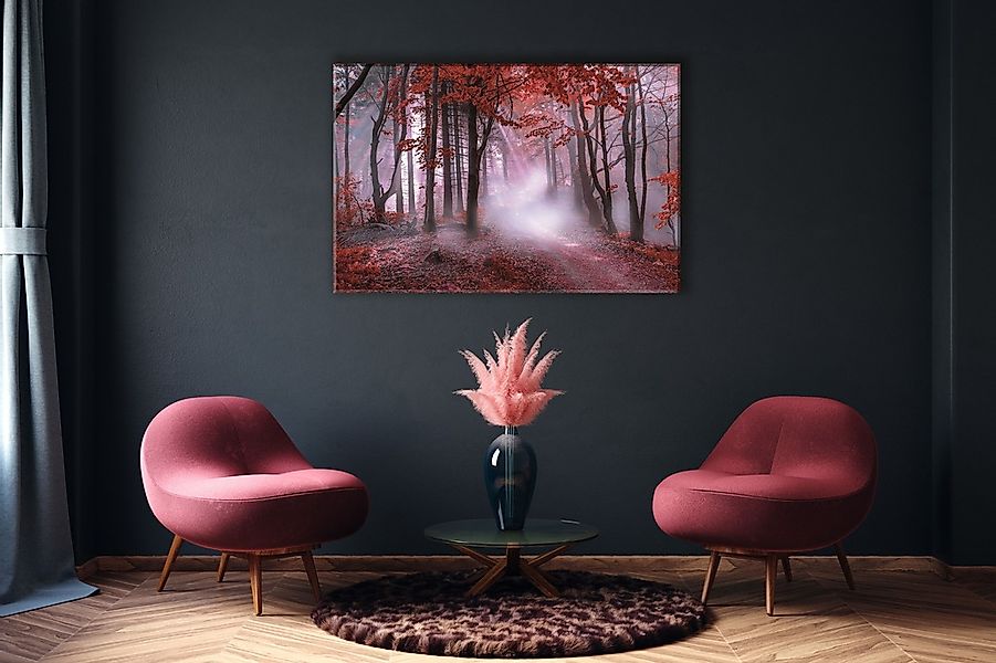 Bönninghoff Leinwandbild "Herbstwald im Nebel", (1 St.) günstig online kaufen