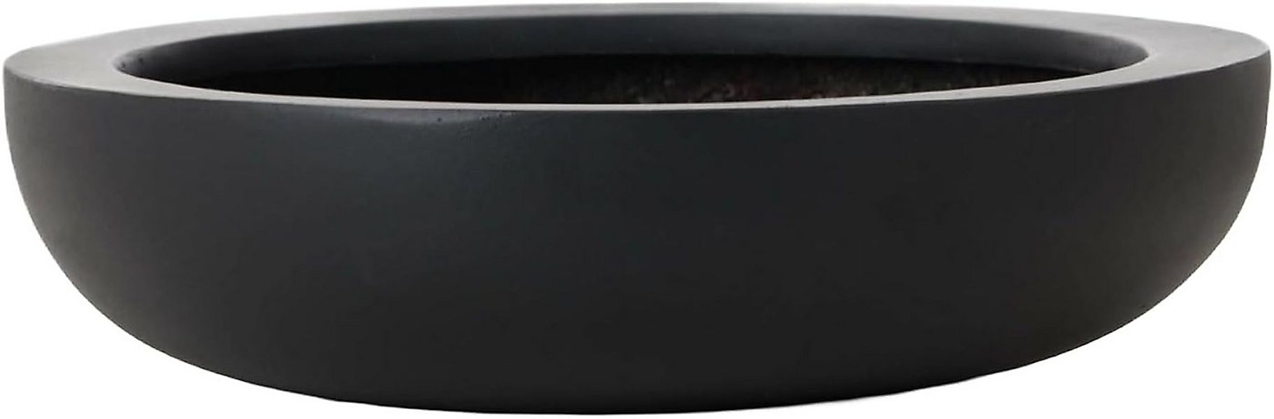 VIVANNO Pflanzschale Fiberglas PLANA Schale - Anthrazit Matt (1 St), 34x9 c günstig online kaufen