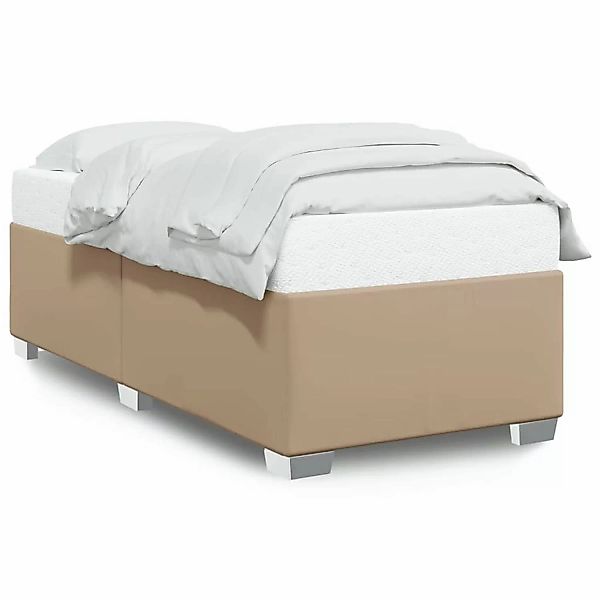 vidaXL Bettgestell Cappuccino-Braun 90x190 cm Kunstleder Modell 32104017 günstig online kaufen