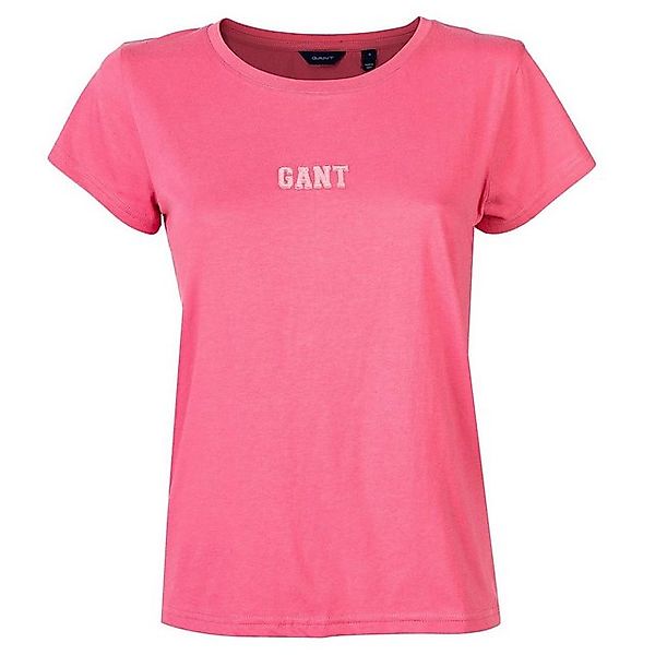 Gant T-Shirt Damen T-Shirt - D1. Gant Logo T-Shirt, Rundhals günstig online kaufen