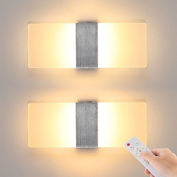 LETGOSPT LED Wandleuchte 12W Modern Wandleuchte günstig online kaufen