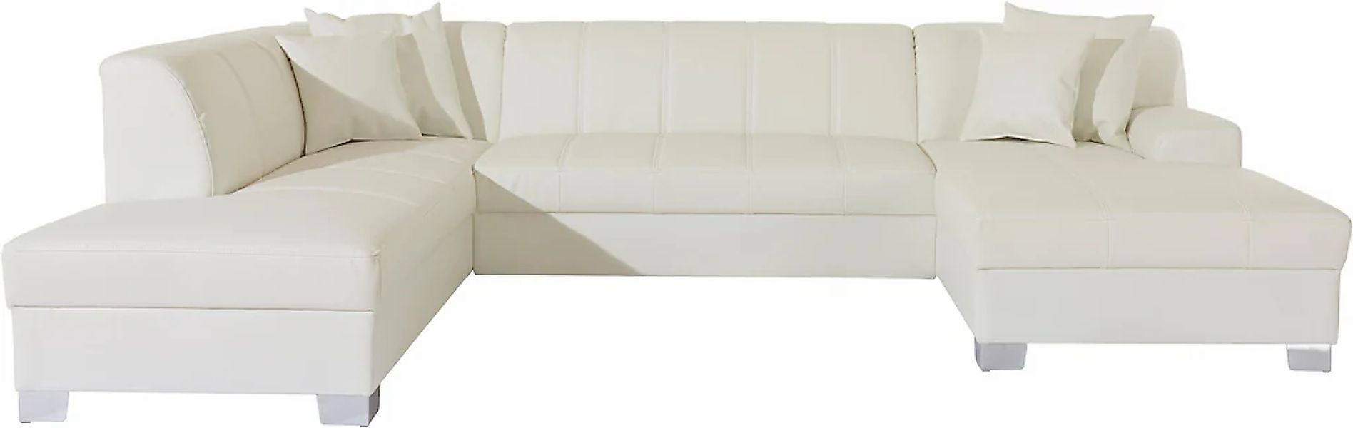 DOMO collection Wohnlandschaft "Turah moderne Steppung, incl. Zierkissen, a günstig online kaufen