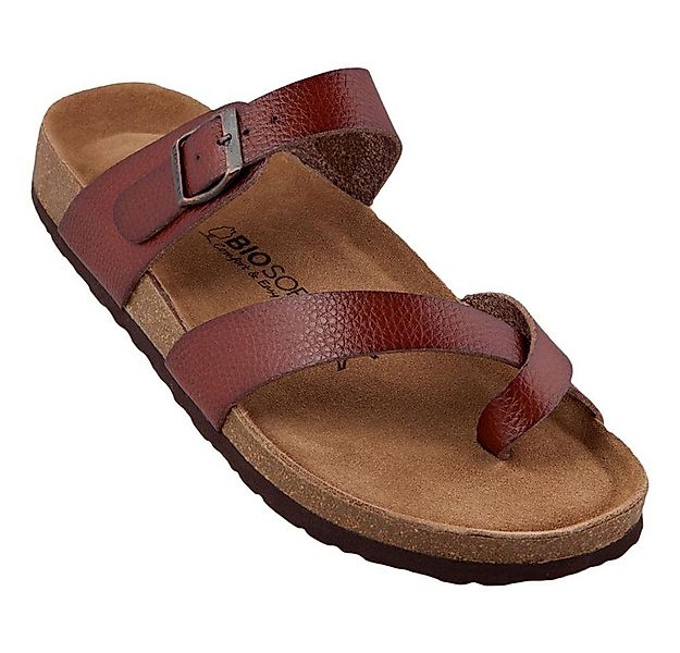 Biosoft Comfort & Easy Walk Biosoft Herren Sandalen Zehentrenner Leder Opti günstig online kaufen