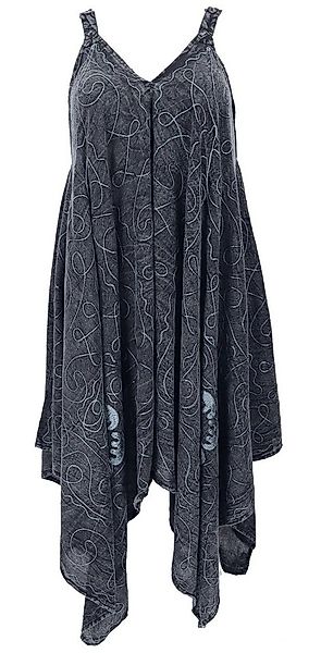 Guru-Shop Midikleid Plus Size Kleid, Hängerchen, besticktes.. günstig online kaufen