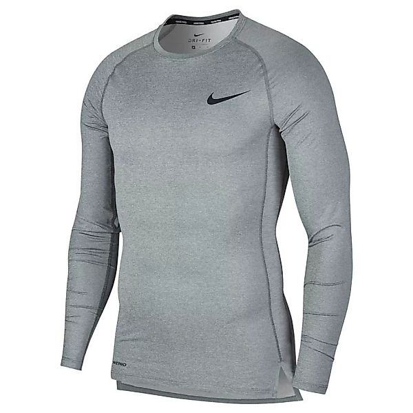 Nike Pro Tight Langarm-t-shirt XL Smoke Grey / Lt Smoke Grey / Black günstig online kaufen
