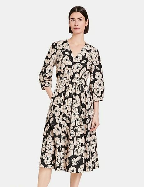 GERRY WEBER Midikleid A-Linien-Kleid mit Taillenband günstig online kaufen