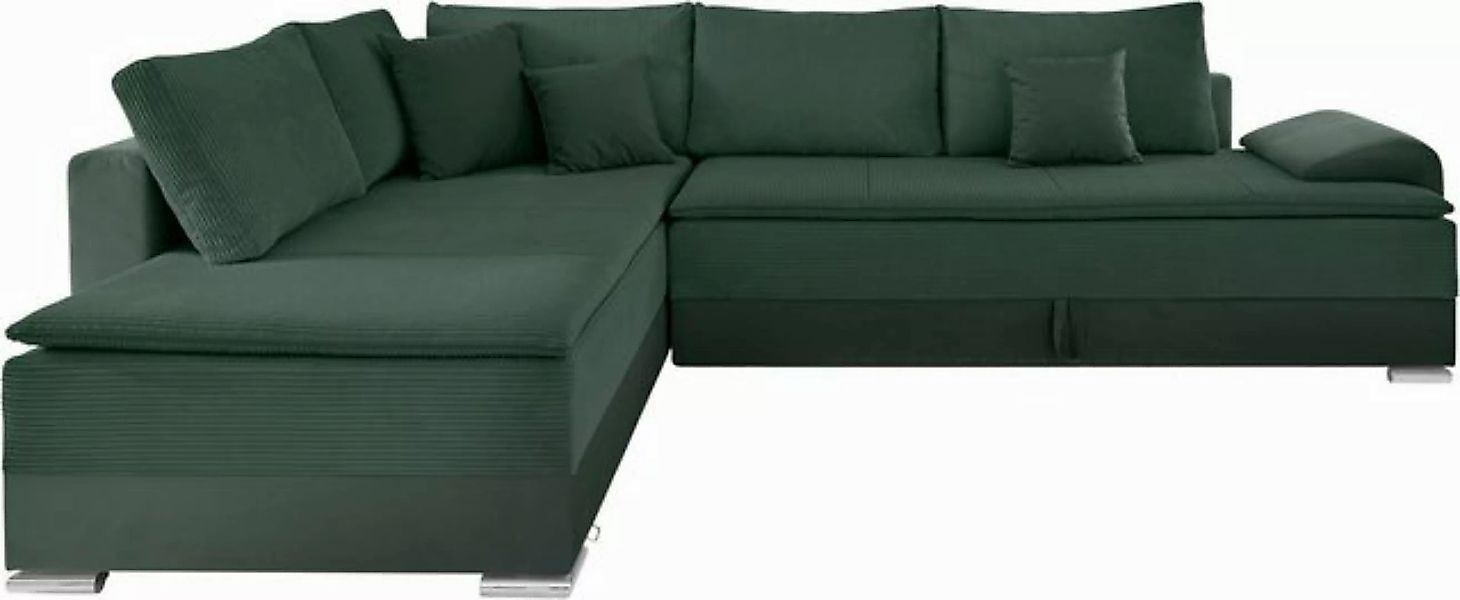 INOSIGN Ecksofa Night & Day L-Form, mit Boxspring Bettfunktion 180x200 cm, günstig online kaufen