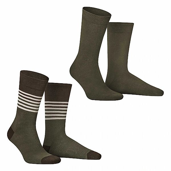 Hudson Socken "Socke Plain 2-Pack" günstig online kaufen