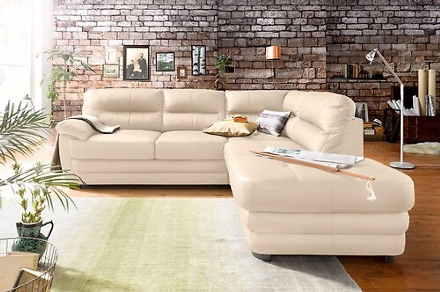 COTTA Polstergarnitur "Royale L-Form", (Set), Set bestehend aus: Ecksofa & günstig online kaufen