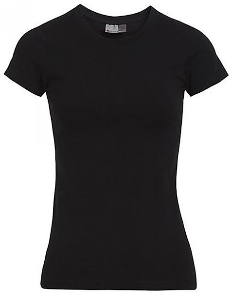 Promodoro Rundhalsshirt Women´s Slim Fit Damen günstig online kaufen