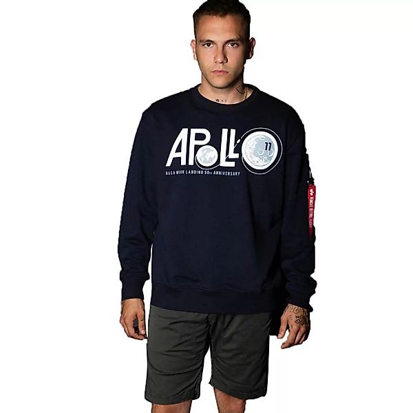 Alpha Industries Apollo 50 Sweatshirt M Rep Blue günstig online kaufen