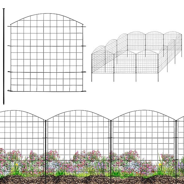V2Aox Teichzaun Zaun Gartenzaun Steckzaun Teichzaun günstig online kaufen