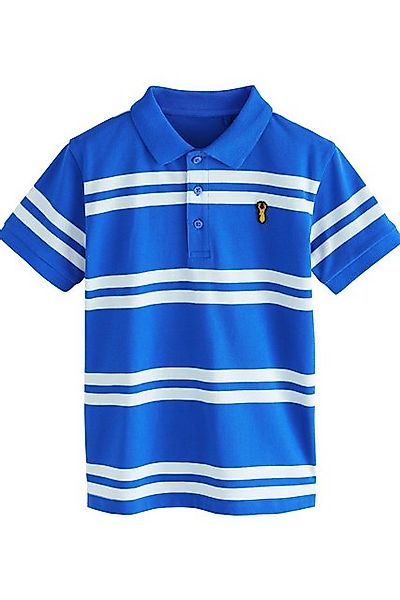Next Poloshirt Kurzärmeliges Polohemd mit Streifen (1-tlg) günstig online kaufen