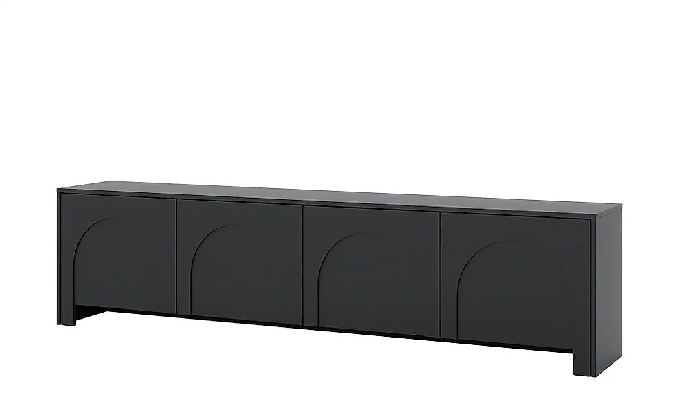 TV-Lowboard  Arsoli ¦ schwarz ¦ Maße (cm): B: 204 H: 54 T: 35.0 Kommoden & günstig online kaufen