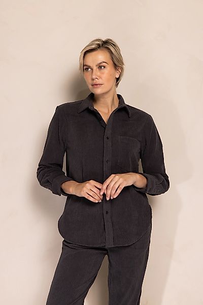 Zhrill Hemdbluse "ZHTJURA" mit feiner Cordstruktur, lockerer, gerader Schni günstig online kaufen