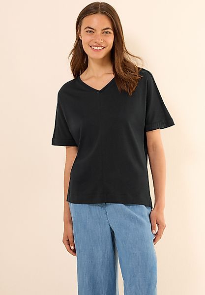 Cecil T-Shirt, mit V-Ausschnitt günstig online kaufen