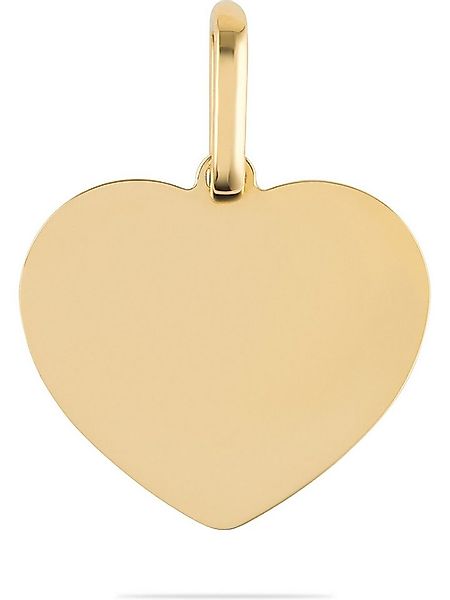 FAVS Kettenanhänger FAVS Damen-Anhänger 375er Gelbgold Herz günstig online kaufen