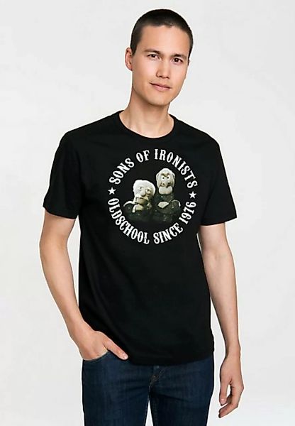 LOGOSHIRT T-Shirt "Muppets - Waldorf & Statler - Sons Of Ironists", mit coo günstig online kaufen