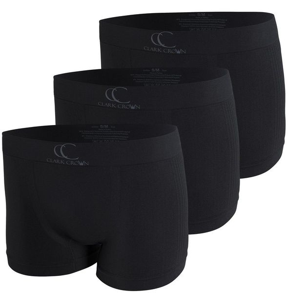 Clark Crown® Boxershorts Seamless (3-St) weiche günstig online kaufen