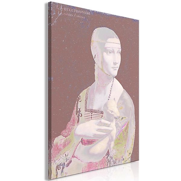 Wandbild - Pastel Lady (1 Part) Vertical günstig online kaufen