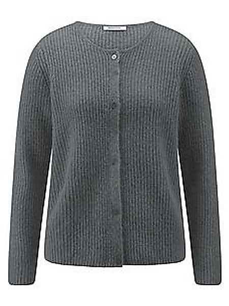 Strickjacke Peter Hahn grau günstig online kaufen