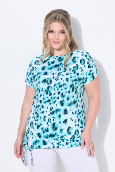 MIAMODA T-Shirt T-Shirt Komfort Fit Leo-Muster günstig online kaufen