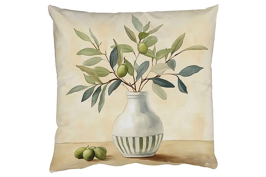 MuchoWow Dekokissen Vase - Keramik - günstig online kaufen