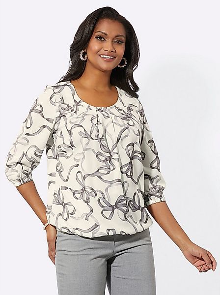 Witt Klassische Bluse Druckbluse 3/4-Arm günstig online kaufen