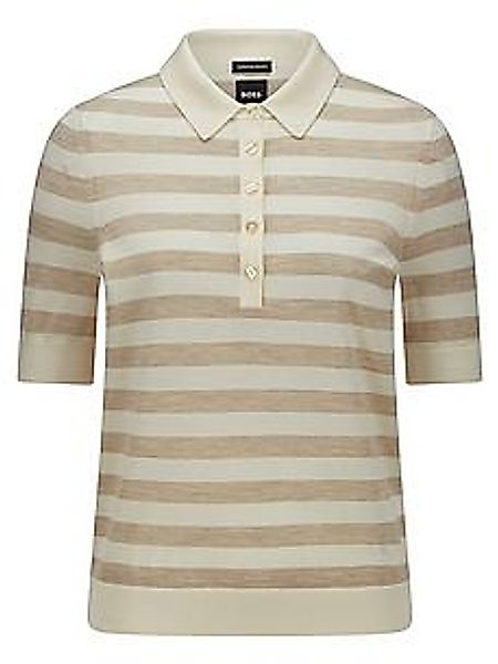 Polo-Pullover Fidenka BOSS weiss günstig online kaufen