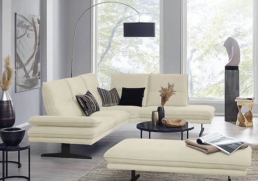 W.SCHILLIG Ecksofa "broadway, Designsofa, mit tollem Sitzkomfort, L-Form", günstig online kaufen