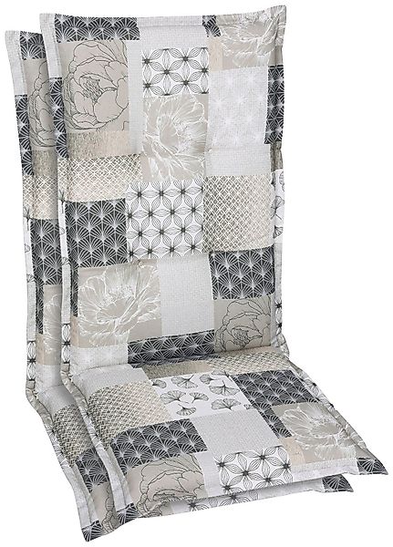 GO-DE Sesselauflage Sesselauflage hoch, (Set, 2 günstig online kaufen