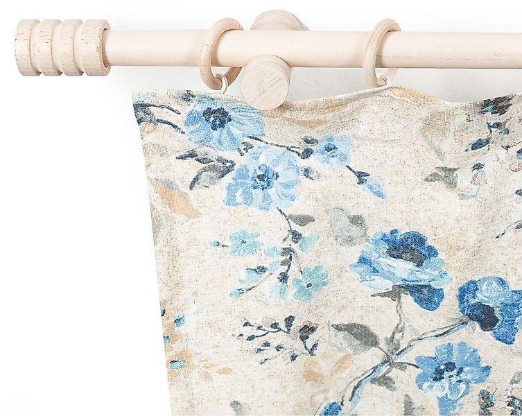 SN DECO GROUP Gardinenstange "Pisa" 1 läufig-läufig Fixmaß 28 mm, Holz, ver günstig online kaufen