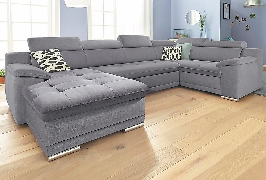 sit&more Wohnlandschaft "Top Andiamo U-Form" mit Kopfteilverstellung, wahlw günstig online kaufen