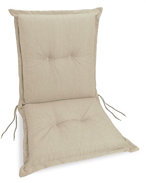 sunnypillow Stuhlkissen 1 Stück Gartenstuhlauflage Niedriglehner günstig online kaufen