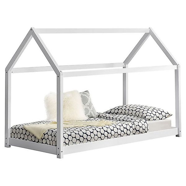 en.casa Kinderbett, »Netstal« Hausbett Bettenhaus 90x200cm günstig online kaufen