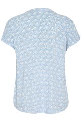 KAFFE Curve Kurzarmbluse Kurzarm-Bluse KCanny Große günstig online kaufen