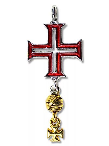 Adelia´s Amulett "Amulett Anhänger Talismane der Tempelritter Tomar Kreuz", günstig online kaufen