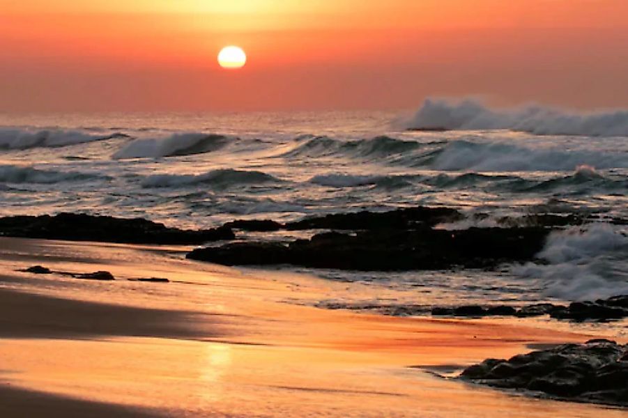 Papermoon Fototapete »Seelandschaft bei Sonnenaufgang« günstig online kaufen