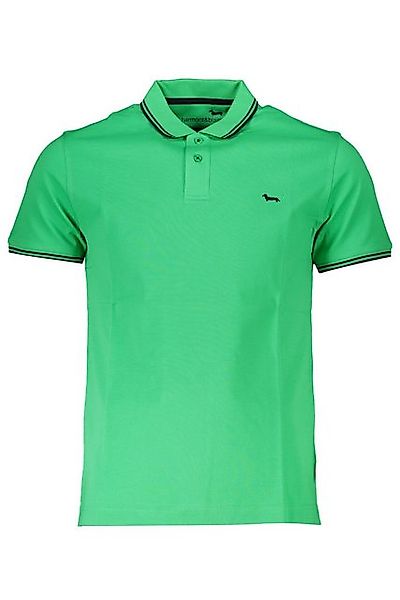 Harmont & Blaine Poloshirt Grünes Kurzarm-Poloshirt für Herren – Schmal günstig online kaufen