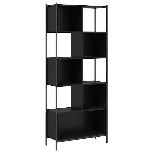 vidaXL Bücherregal Bücherregal Schwarz 72x28x172 cm günstig online kaufen