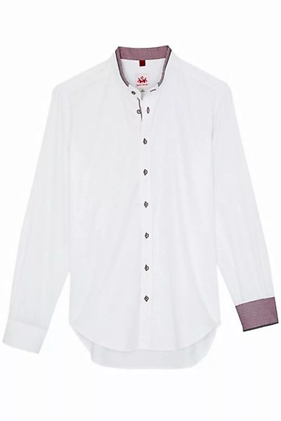 Spieth & Wensky Trachtenhemd Trachtenhemd - DUSTIN - weiß/dunkelblau, weiß/ günstig online kaufen