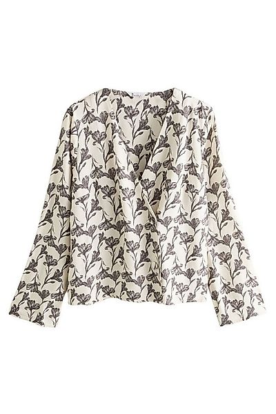 Next Wickelbluse N. Premium Button-Down-Blazer in Wickeloptik (1-tlg) günstig online kaufen