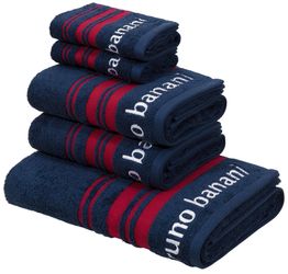Bruno Banani Handtuch Set "Daniel, 1 Duschtuch 70x140, 2 Handtücher 50x100, günstig online kaufen