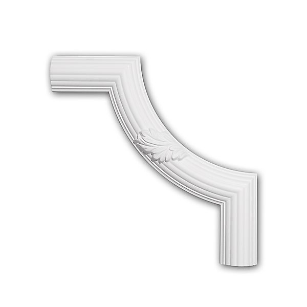 PROFHOME 152361 Eckelement für Wandleiste Zierelement dekoratives Element 2 günstig online kaufen