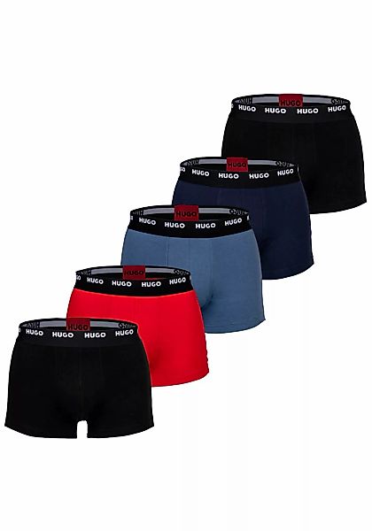 HUGO Underwear Trunk "FIVE PACK", (Packung, 5 St., 5er-Pack), mit HUGO Schr günstig online kaufen