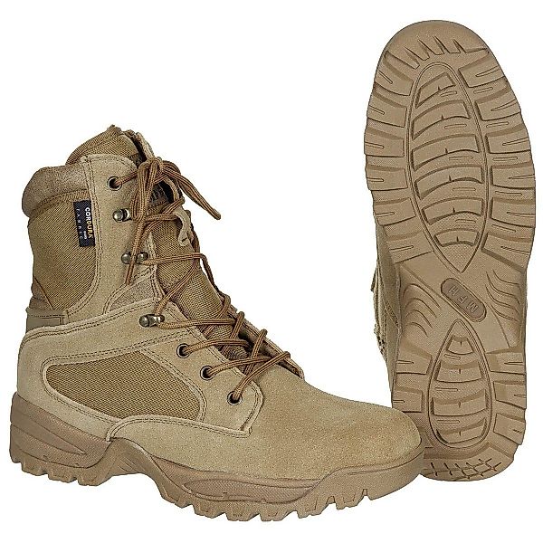 MFH Stiefel, "Mission", Cordura, gefüttert, coyote günstig online kaufen