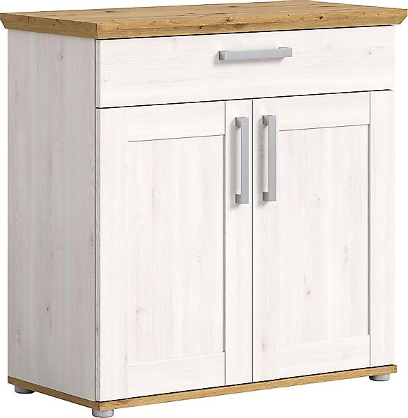 Home affaire Schuhschrank "COSENZA, TOPSELLER, Breite 95 cm, 2 Türen, 2 Böd günstig online kaufen