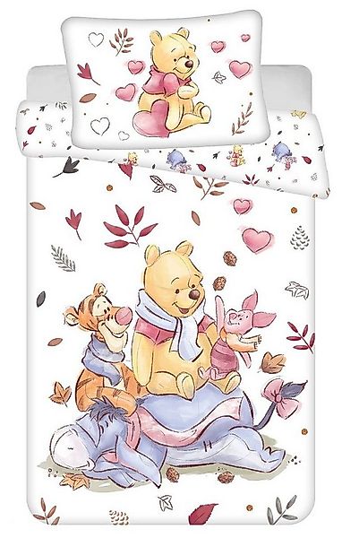Kinderbettwäsche Disney Winnie Puuh Kinderbettwäsche 100x135 + 40x60 cm, Ba günstig online kaufen