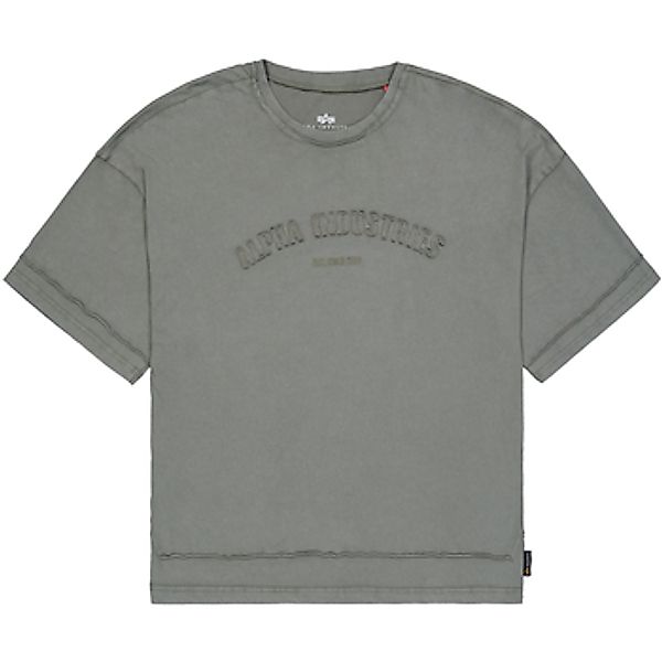 Alpha Industries  T-Shirt Open Edge T-Shirt - dark olive günstig online kaufen