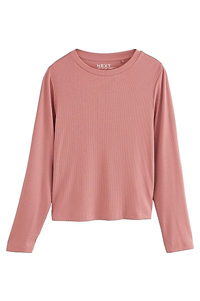 Next Langarmshirt Weiche, gerippte Langarmshirts mit günstig online kaufen